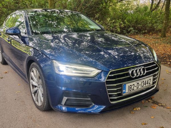 Audi A5 Hatchback, Diesel, 2018, Blue