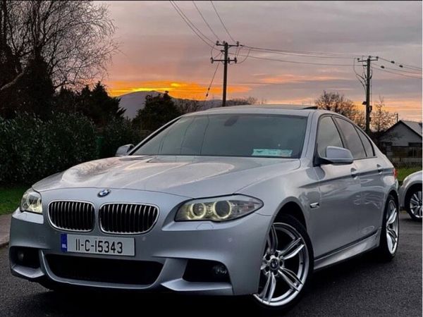 BMW 5-Series Saloon, Diesel, 2011, Silver
