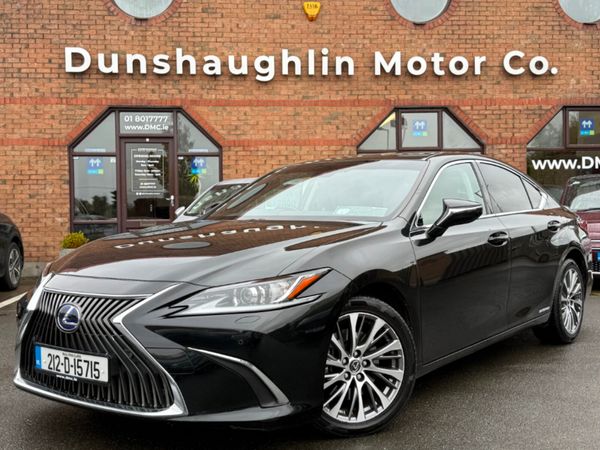 Lexus ES Saloon, Petrol Hybrid, 2021, Black