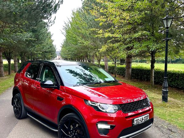 Land Rover Discovery Sport SUV, Diesel, 2015, Red