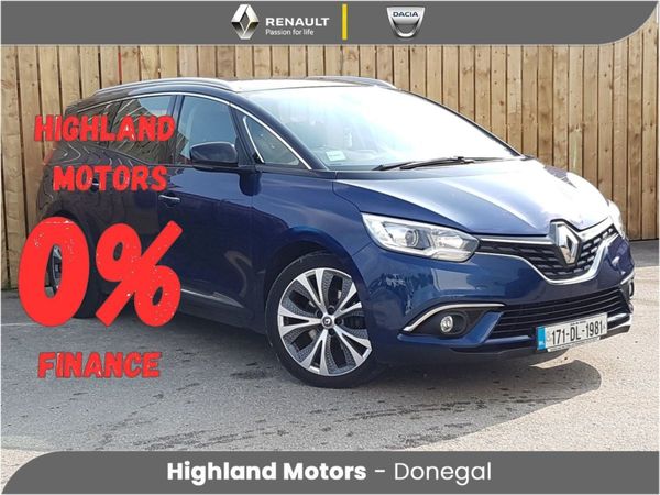 Renault Grand Scenic MPV, Diesel, 2017, Blue