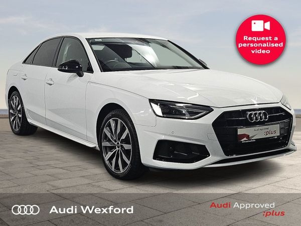 Audi A4 Saloon, Diesel, 2023, White