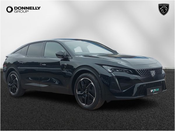 Peugeot 408 Hatchback, Petrol Hybrid, 2023, Black