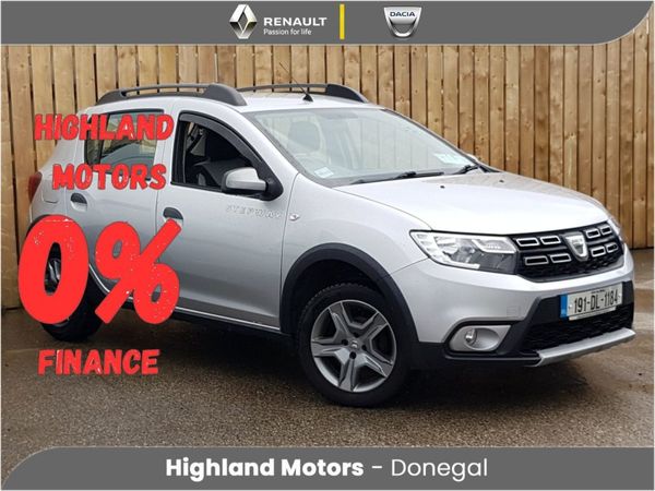 Dacia Sandero Stepway Hatchback, Petrol, 2019, Grey