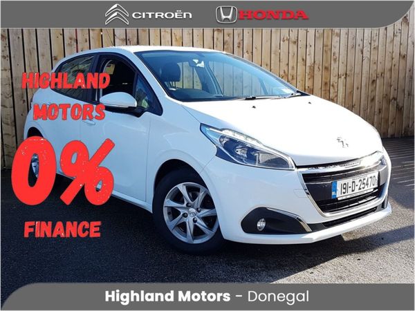 Peugeot 208 Hatchback, Petrol, 2019, White
