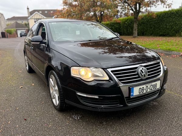 Volkswagen Passat Saloon, Diesel, 2008, Black