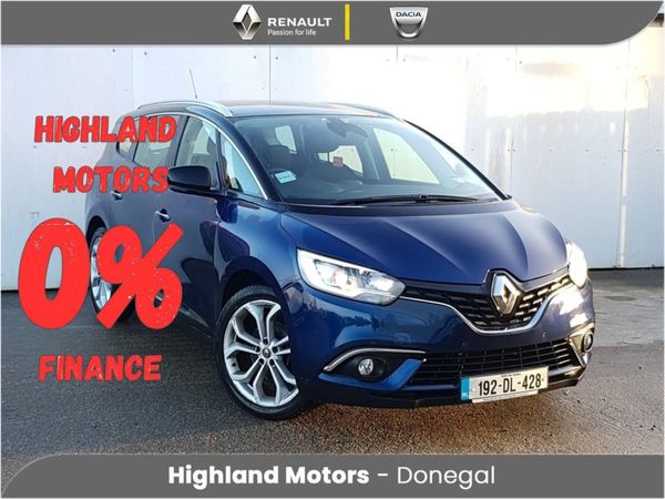 Renault Grand Scenic MPV, Petrol, 2019, Blue