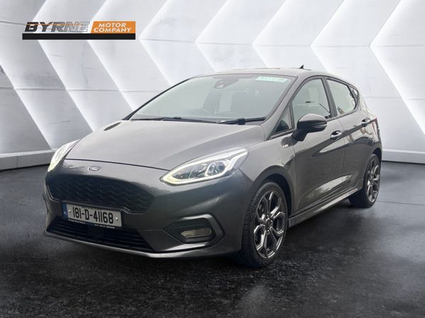 Ford Fiesta Hatchback, Petrol, 2018, Grey