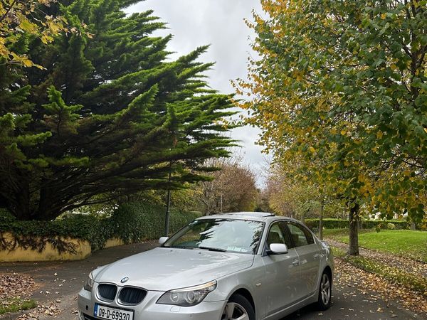 BMW 5-Series Saloon, Diesel, 2008, Silver