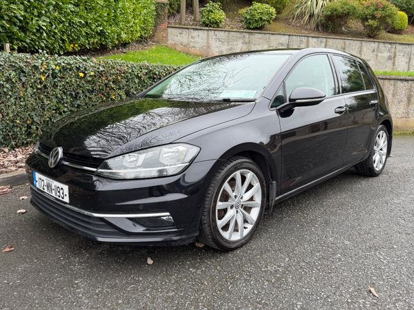 Volkswagen Golf Hatchback, Diesel, 2017, Black
