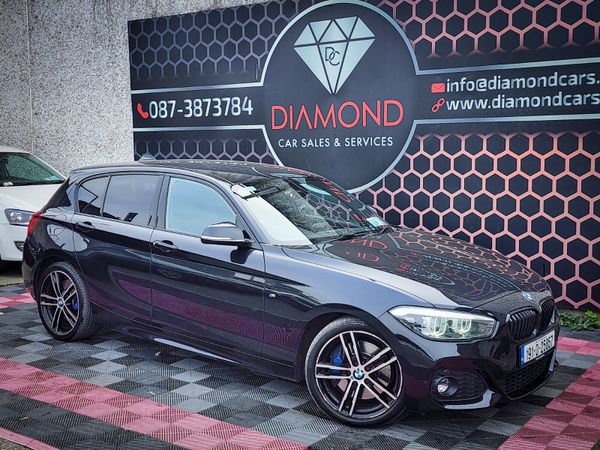 BMW 1-Series Hatchback, Diesel, 2019, Black