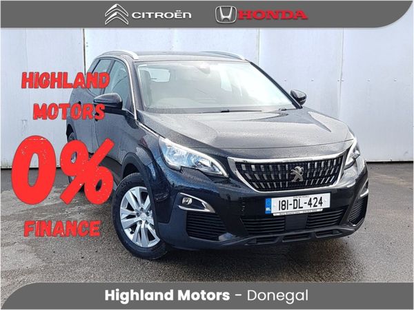 Peugeot 3008 MPV, Diesel, 2018, Black