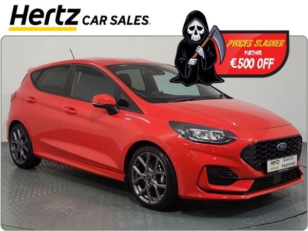 Ford Fiesta Hatchback, Petrol, 2023, Red