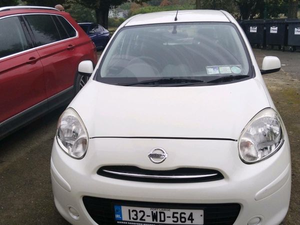 Nissan March Hatchback, Petrol, 2013, White
