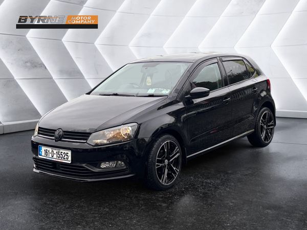 Volkswagen Polo Hatchback, Petrol, 2016, Black