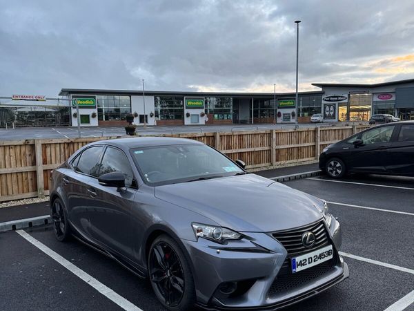 Lexus IS Saloon, Petrol Hybrid, 2014, Grey