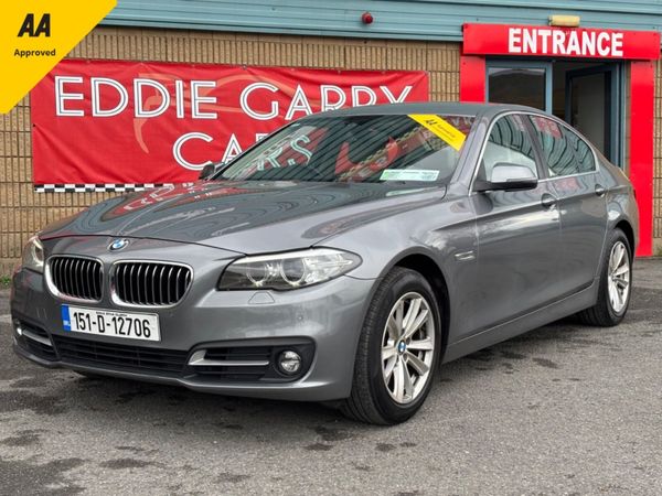 BMW 5-Series Saloon, Diesel, 2015, Grey