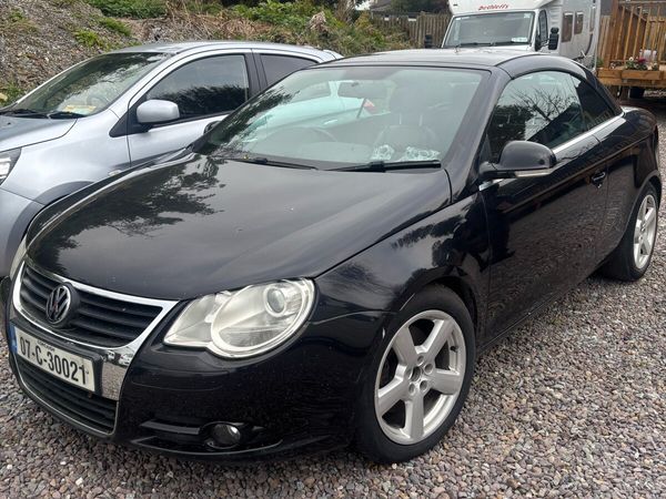 Volkswagen Eos Convertible, Diesel, 2007, Black