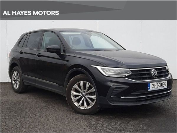 Volkswagen Tiguan SUV, Diesel, 2021, Black