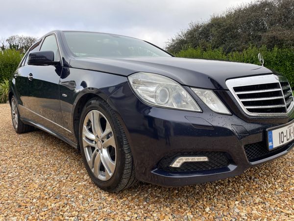 Mercedes-Benz E-Class Saloon, Diesel, 2010, Blue