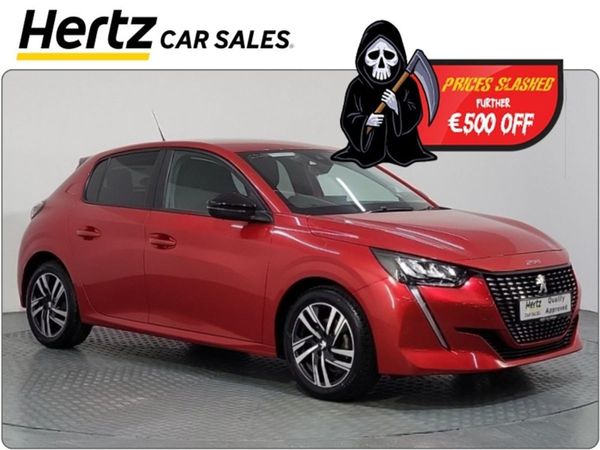 Peugeot 208 Hatchback, Petrol, 2023, Red