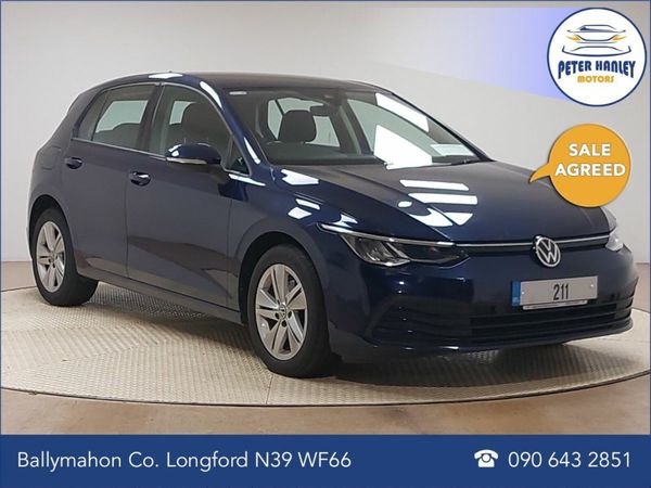 Volkswagen Golf Hatchback, Diesel, 2021, Blue