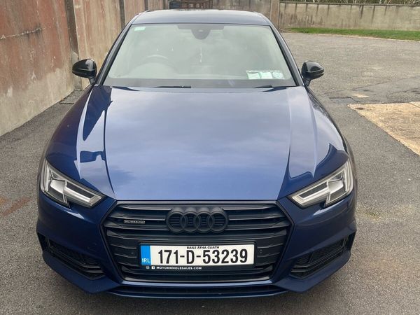 Audi A4 Saloon, Diesel, 2017, Blue