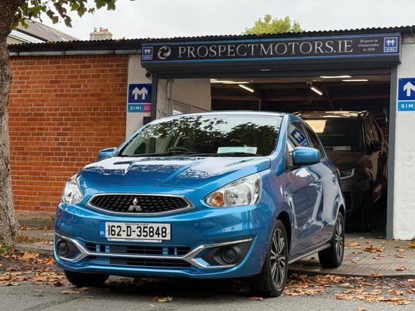 Mitsubishi Mirage Hatchback, Petrol, 2016, Blue