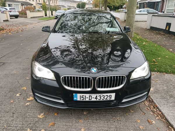 BMW 5-Series Saloon, Diesel, 2015, Black