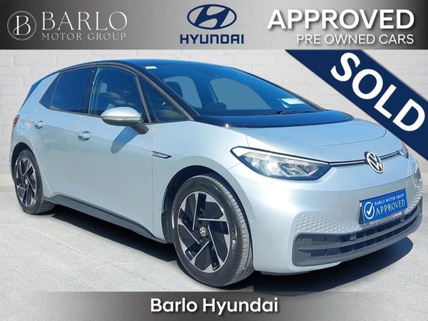 Volkswagen ID.3 Hatchback, Electric, 2022, Blue