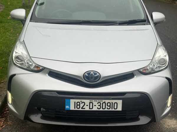 Toyota Prius Hatchback, Petrol Hybrid, 2018, Silver