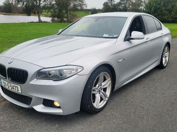 BMW 5-Series Saloon, Diesel, 2013, Silver