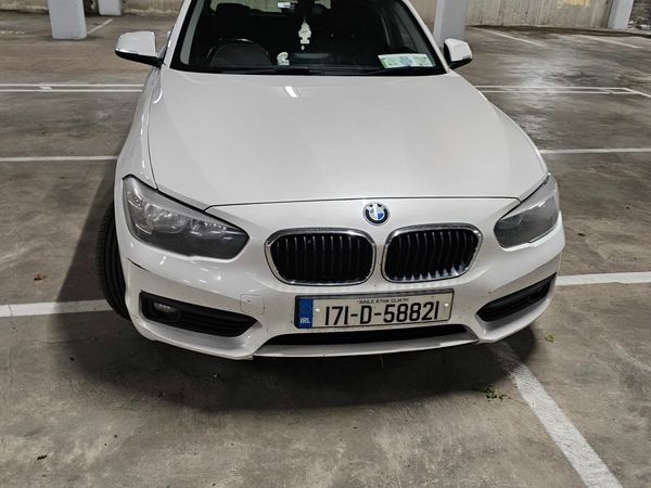 BMW 1-Series Hatchback, Diesel, 2017, White