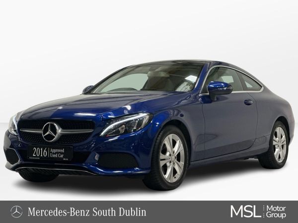 Mercedes-Benz C-Class Coupe, Diesel, 2016, Blue