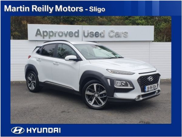 Hyundai KONA Hatchback, Petrol, 2019, White