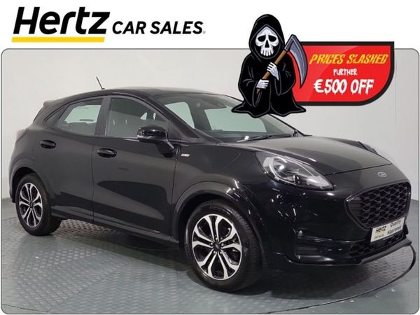 Ford Puma MPV, Petrol Hybrid, 2023, Black