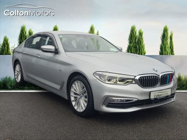 BMW 5-Series Saloon, Diesel, 2017, Silver