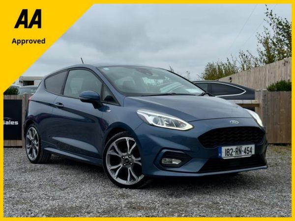 Ford Fiesta Hatchback, Petrol, 2018, Blue