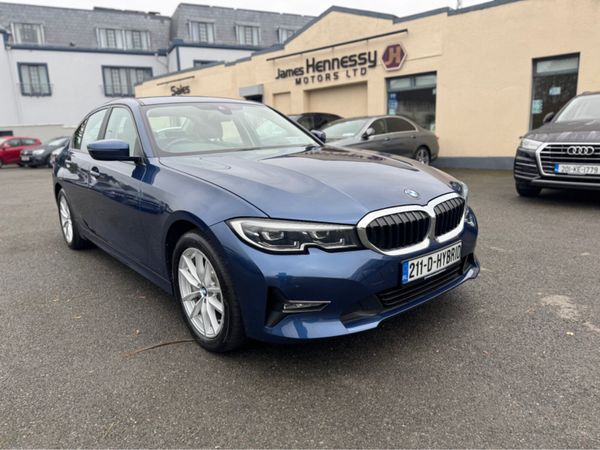 BMW 3-Series Saloon, Petrol Hybrid, 2021, Blue