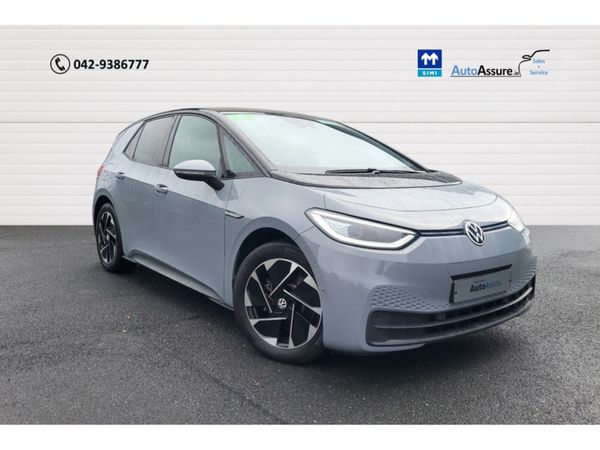 Volkswagen ID.3 Hatchback, Electric, 2022, Grey