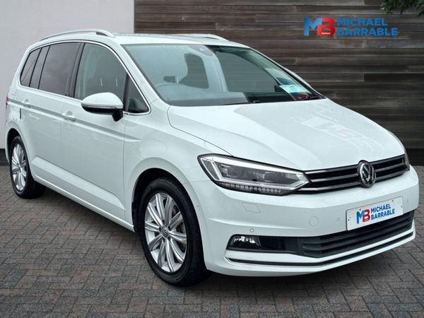 Volkswagen Touran MPV, Petrol, 2018, White