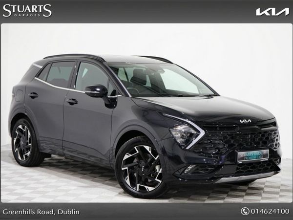 Kia Sportage Estate, Petrol Plug-in Hybrid, 2024, Black