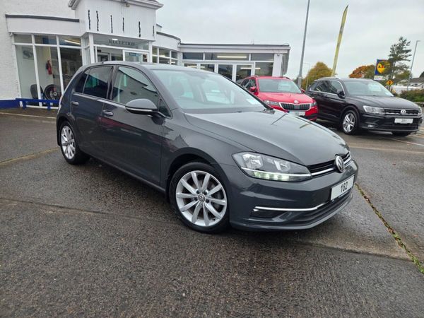 Volkswagen Golf Hatchback, Diesel, 2018, Grey