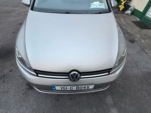 Volkswagen Golf Hatchback, Petrol, 2015, Silver