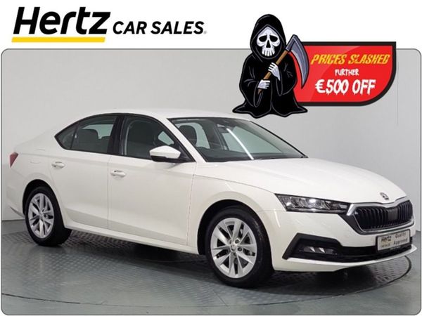 Skoda Octavia Saloon, Petrol, 2024, White