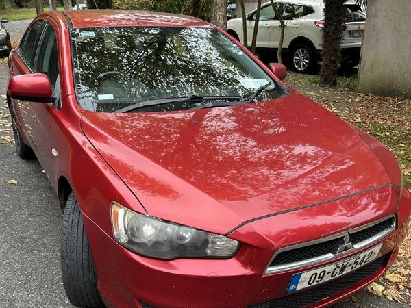 Mitsubishi Lancer Saloon, Petrol, 2009, Red