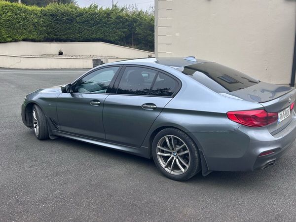 BMW 5-Series Saloon, Diesel, 2017, Grey