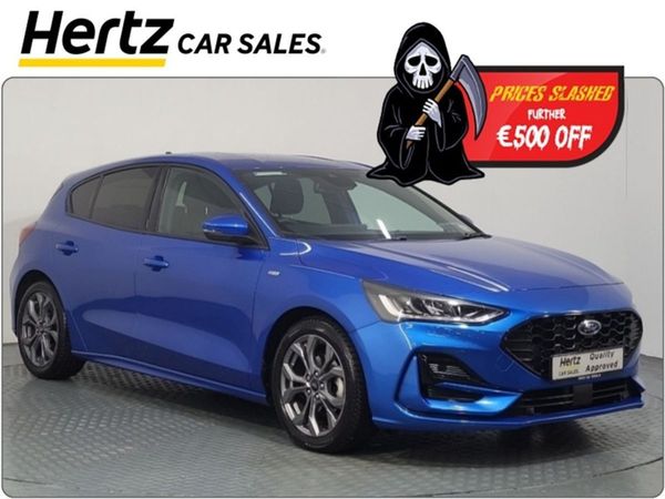 Ford Focus Hatchback, Petrol, 2023, Blue
