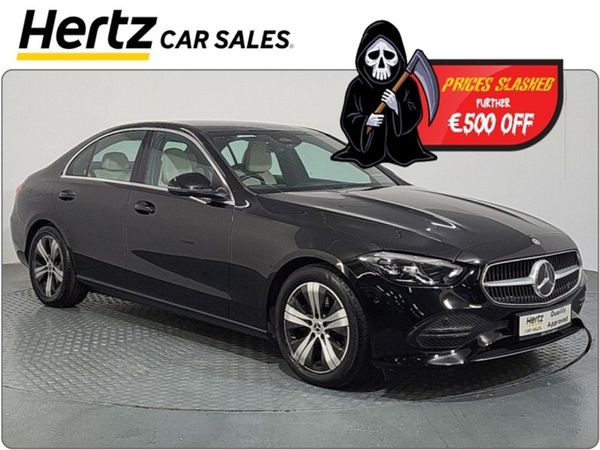 Mercedes-Benz C-Class Saloon, Petrol Hybrid, 2022, Black
