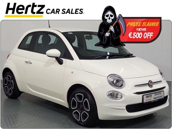Fiat 500 Hatchback, Petrol, 2023, White